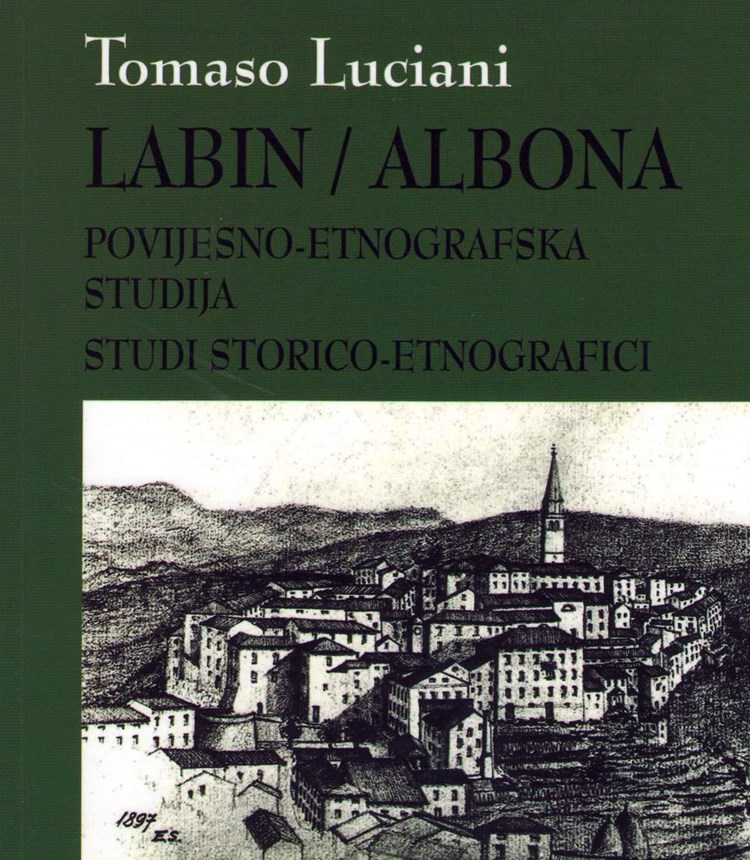 Naslovnica knjige "Labin, povijesno-etnografska studija" (R. SELAN)