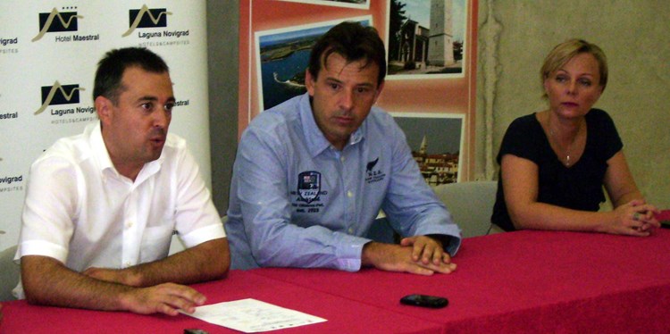 Uspješna suradnja se nastavlja - Roland Fable i Anteo Milos na konferenciji za novinare (K. KLARIĆ)
