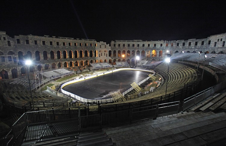 Arena se sprema za ledeni spektakl (M. ANGELINI)