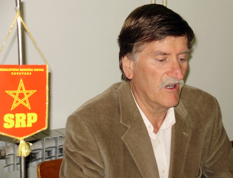 Vladimir Kapuralin, predsjednik pulskog SRP-a (M. J.)