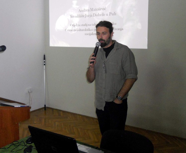 Predavanje Andree Matoševića u Državnom arhivu (A. DAGOSTIN)