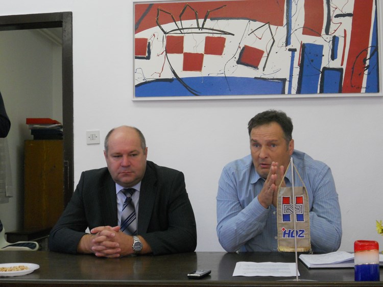Marino Roce i Zrinko Kajfeš govorili su o problemima zdravstva u Istri (B. PETROVIĆ)