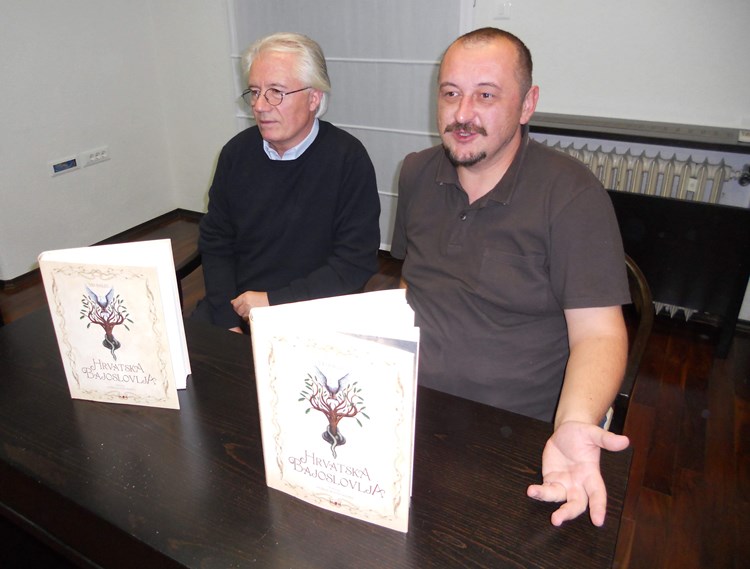 Bože Čović i autor knjige Vid Balog (G. Č. Š.)