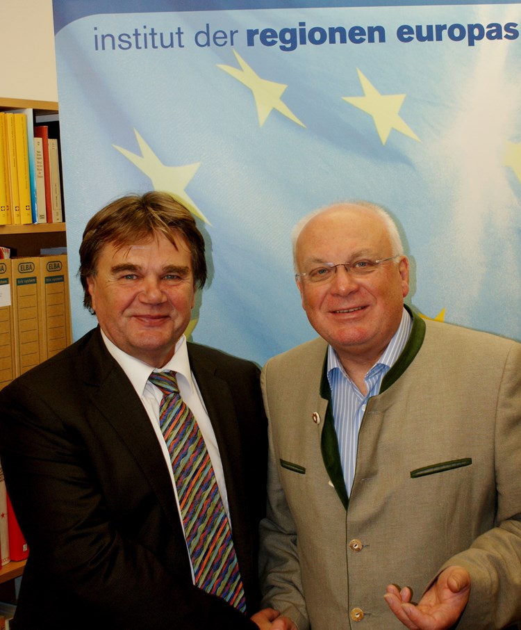 Župan Ivan Jakovčić i predsjednik Instituta regija Europe Franz Schausberger