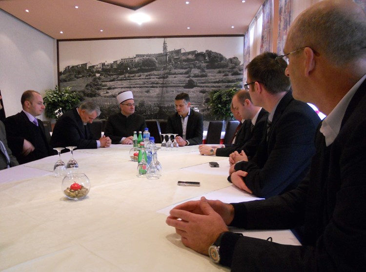Muftija se susreo sa gradonačelnikom Valterom Flegom (G. ČALIĆ ŠVERKO)