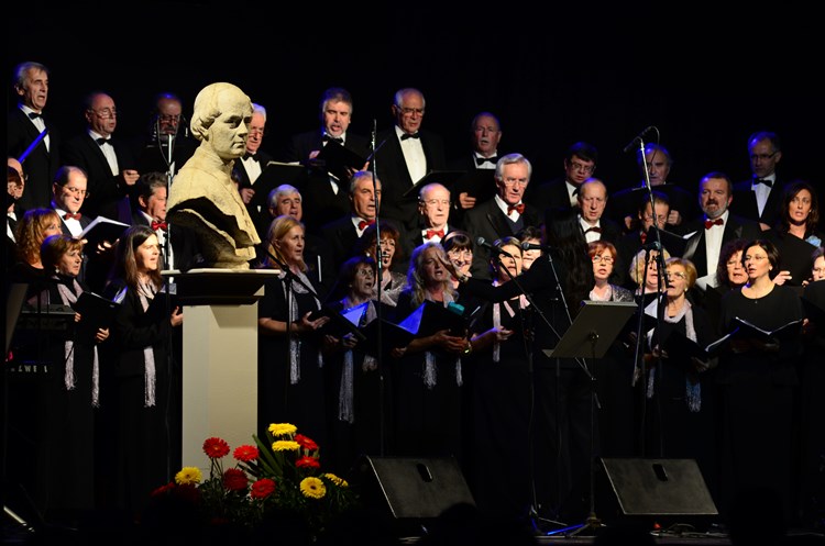 Koncert je posvećen i 200. godišnjici rođenja biskupa Jurja Dobrile (J. PREKALJ)