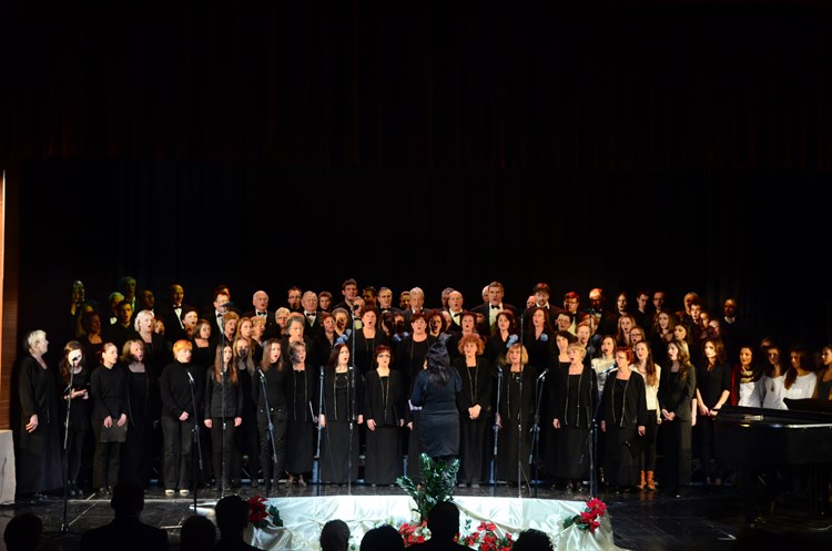 Svi sudionici koncerta na kraju su zajedno otpjevali istarsku himnu 'Krasna zemljo, Istro mila'