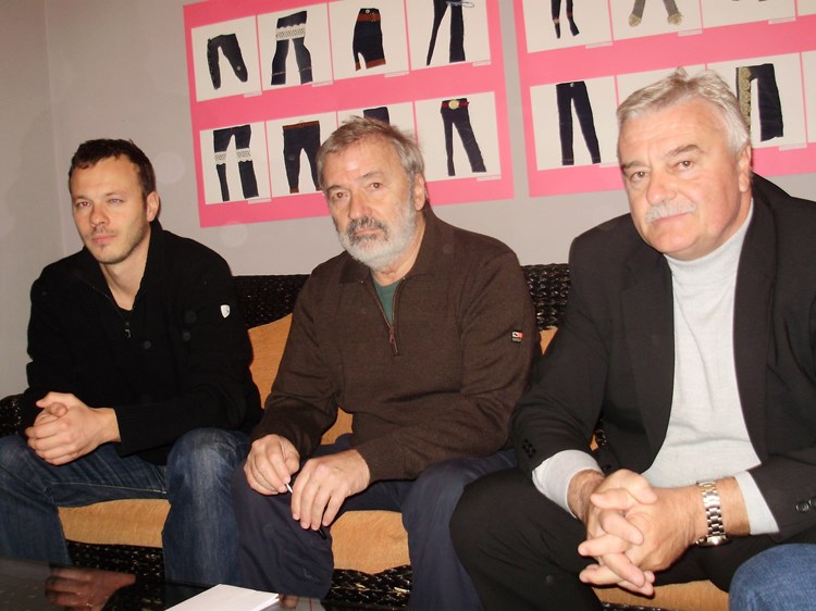 Leonid Zuban, Armando Debeljuh, Marijan Kostešić (Z. ANGELESKI)