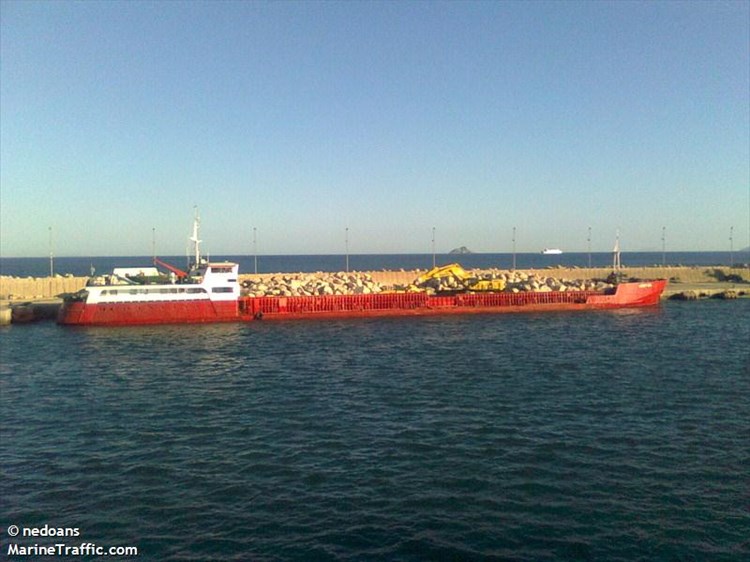 Brod Lucky Sea na kojem je poginuo umaški pomorac