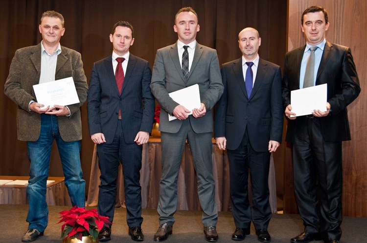 Nagrađeni jubilarci i najbolji zaposlenici (T. KOCIJANČIĆ)