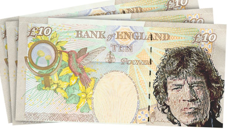 Hoće li Mick Jagger na novu novčanicu?
