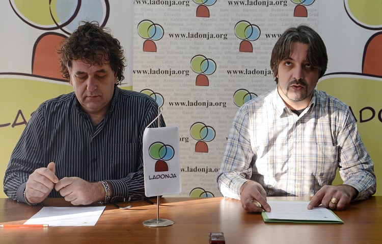 Ivo Uccio Miletić i Zoran Milijašević (M. ANGELINI)