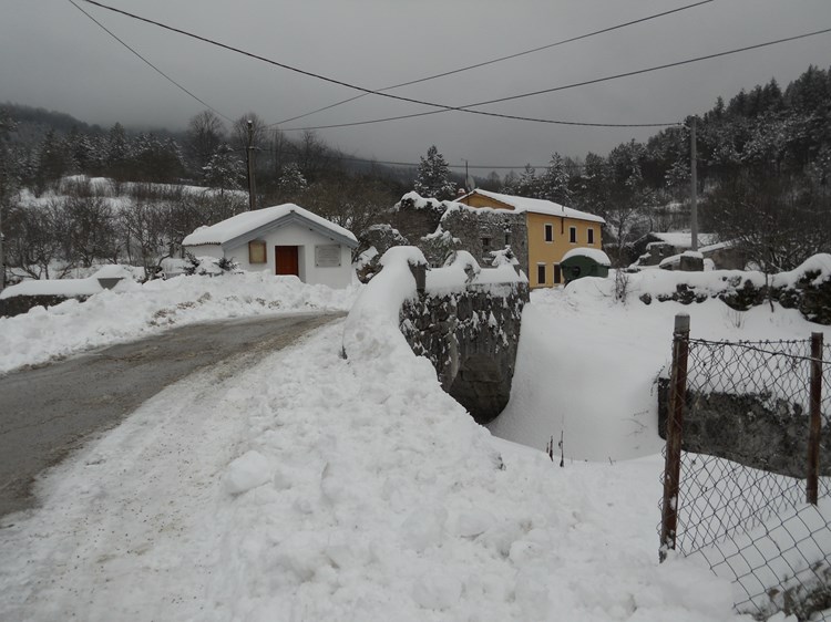 Snijeg će, kažu u Istrametu, padati samo u planinskim dijelovima Istre - Dane (G. ČALIĆ ŠVERKO)