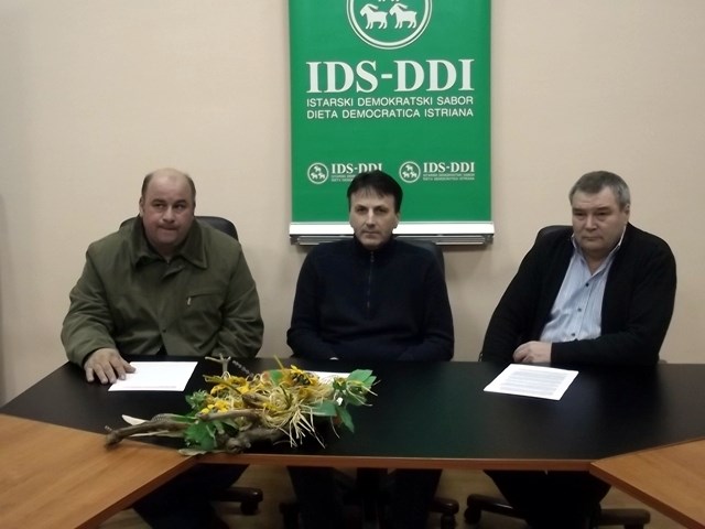 Patricio Načinović, Nenad Radičanin i Gianvlado Klarić (R. SELAN)