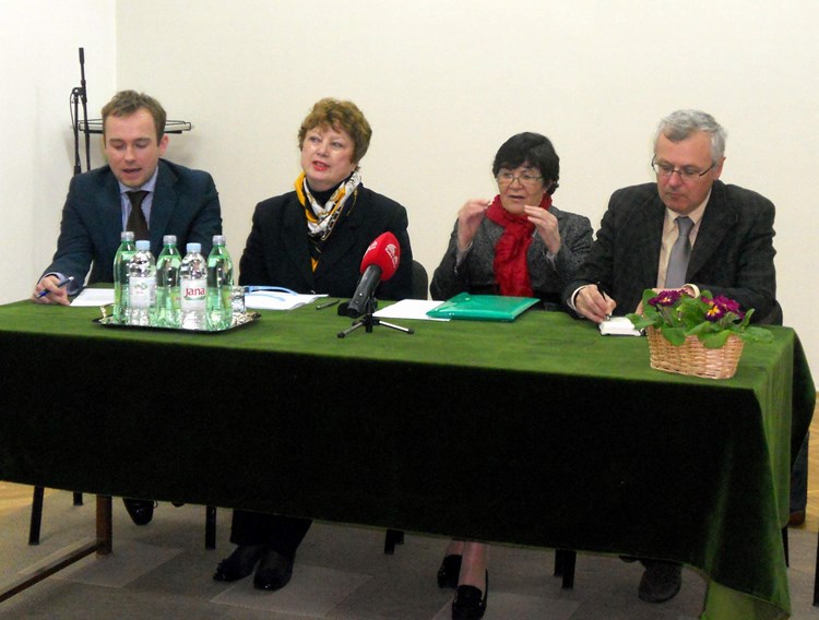 Elvis Orbanić, Alida Perkov, Viviana Benussi i Robert Matijašić najavili su skup (A. DAGOSTIN)