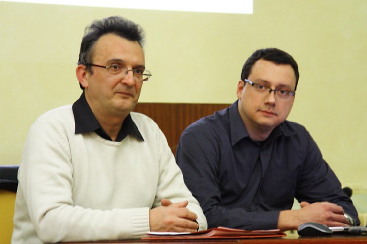 Maurizio Levak i Milan Radošević (Arhiva)