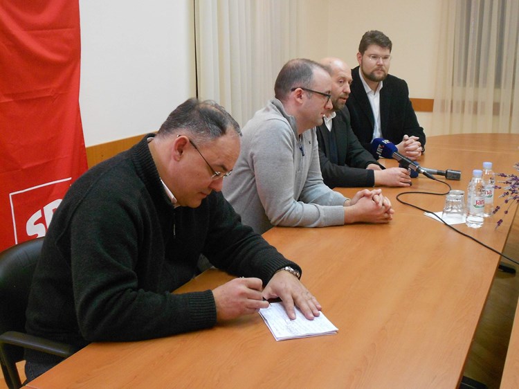 Damir Kajin, Sandi Orlić, Marino Baldini i Peđa Grbin