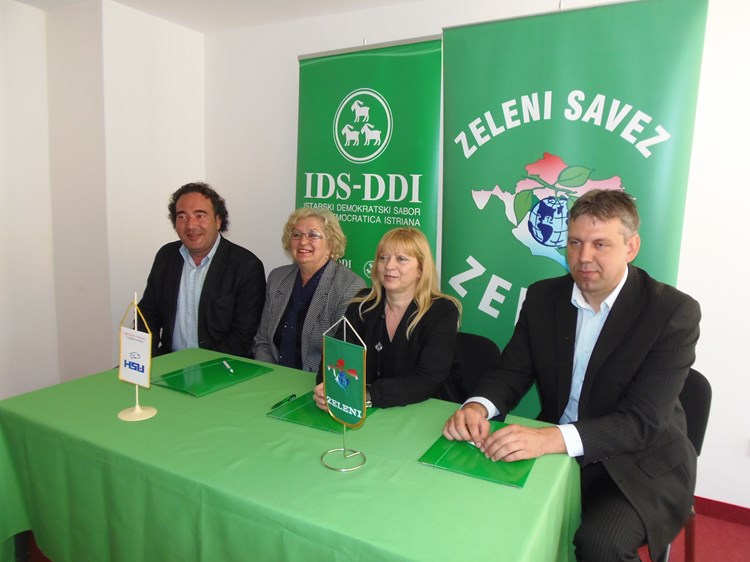 Koalicija IDS-HSU-Zeleni (G. ČALIĆ ŠVERKO)