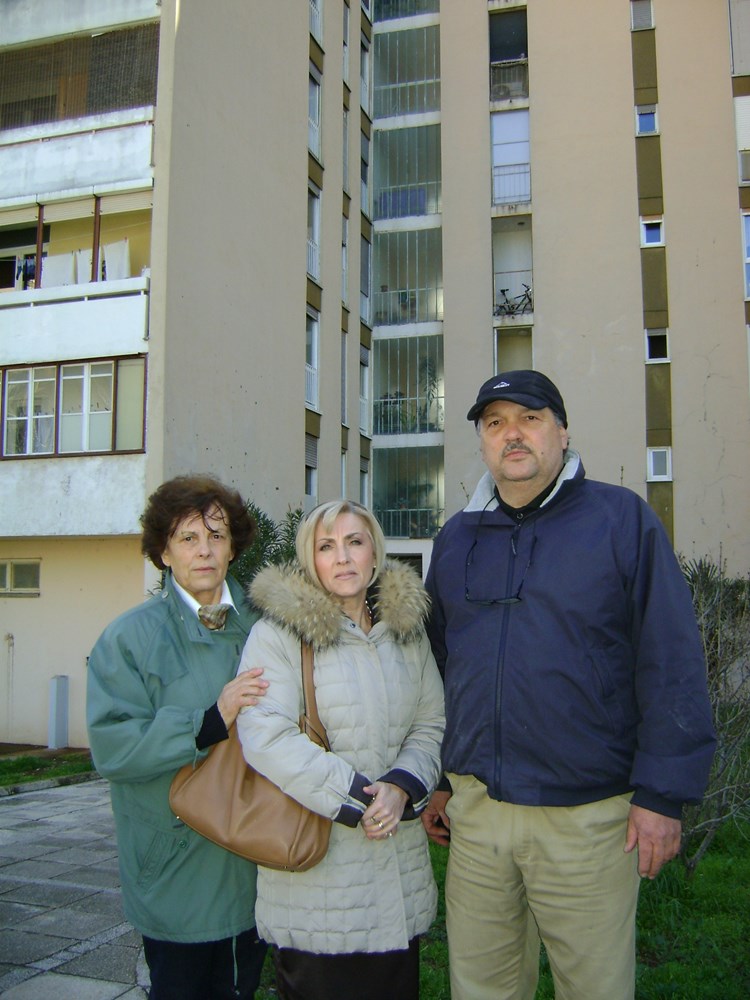 Ana Kušar, Vlasta Iveša Mihovilović i Ivan Mihovilović (M. JERIN)