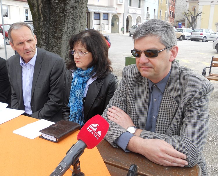 Edi Andreašić, Norma Acquavita i Valdi Glavičić (K. FLEGAR)