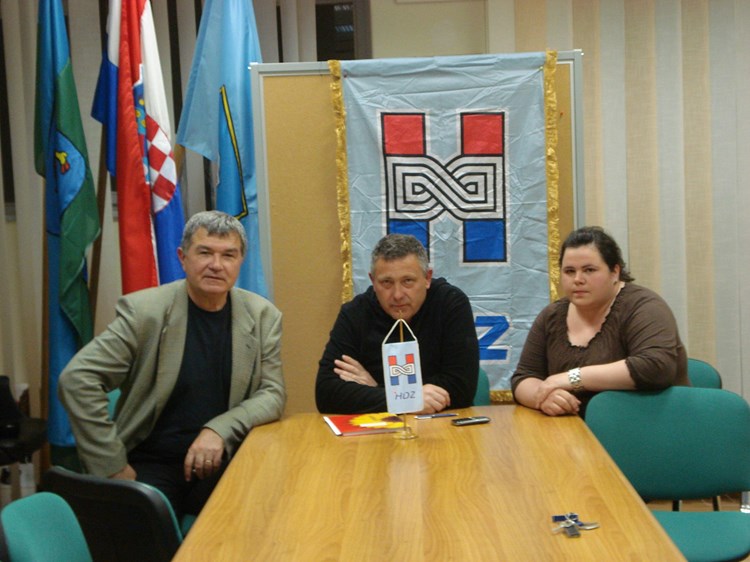 Stjepan Gabrić, Boris Mofardin i Kristina Pinčan
