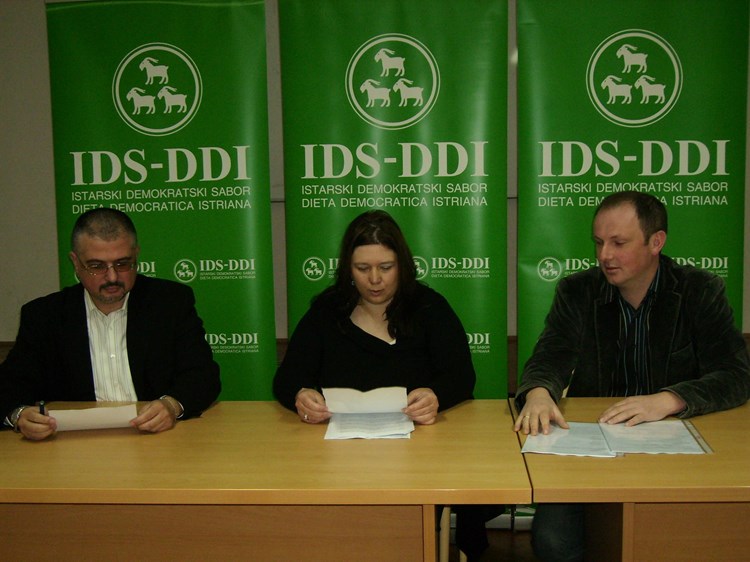 Adriano Palman, Lorena Radovčić i Marko Ljubešić (V. HABEREITER/arhiva)