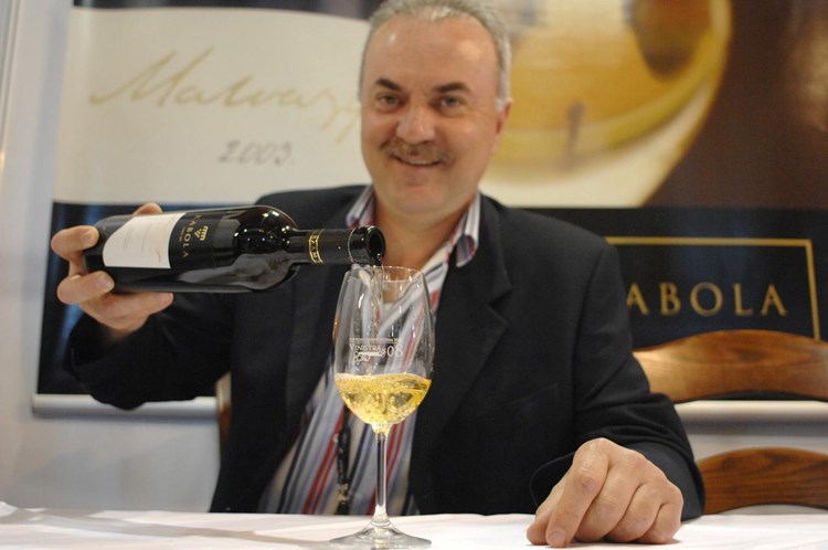 Marino Markežić, vlasnik vinarije Kabola (Snimio Milivoj MIJOŠEK)