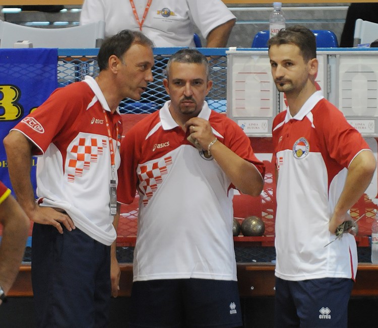 Milan Celija, Gianfranco Santoro i Roland Marčelja (D. ŠTIFANIĆ/arhiva)