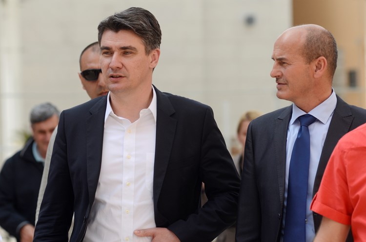 Predsjednik Vlade i SDP-a Zoran Milanović posjet Istri počeo je u Umagu
