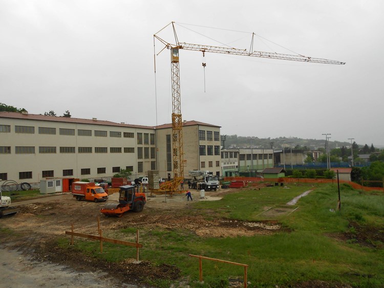 Gradnja sportske dvorane u Pazinu (M. RIMANIĆ)