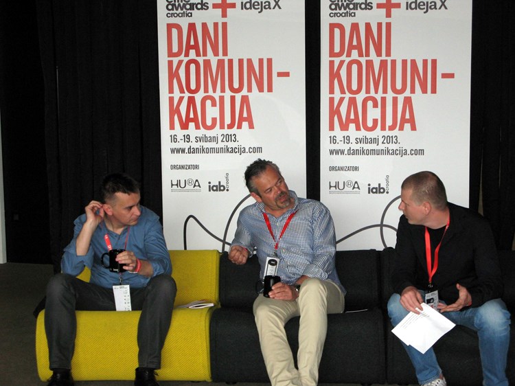 Dani komunikacija u Rovinju - Damir Ciglar, Klaus Hahn i Jan Jilek (N. O. R.)
