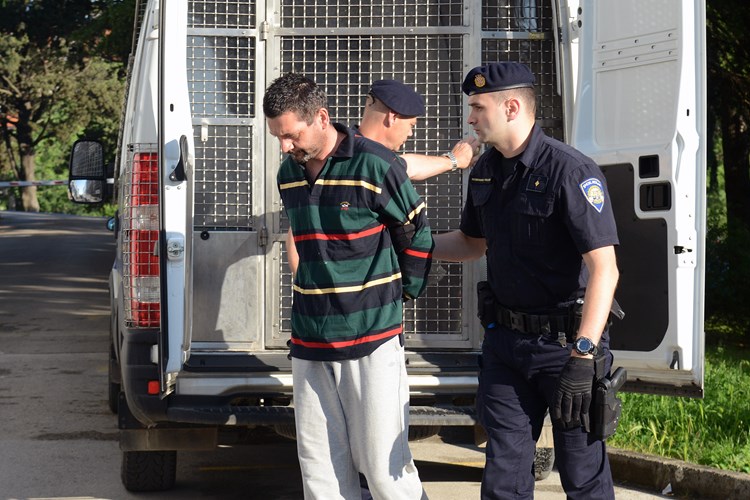 Tomić je nakon određivanja istražnog zatvora prevezen u zagrebačku zatvorsku bolnicu (M. ANGELINI)