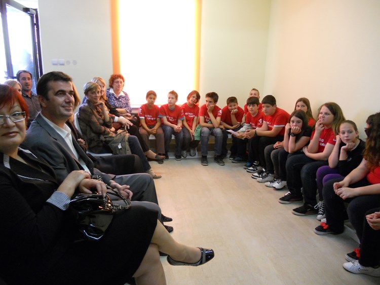 Otvorene nove prostorije Udruge djece i mladih oštećena sluha (S. ZRINIĆ TERLEVIĆ)