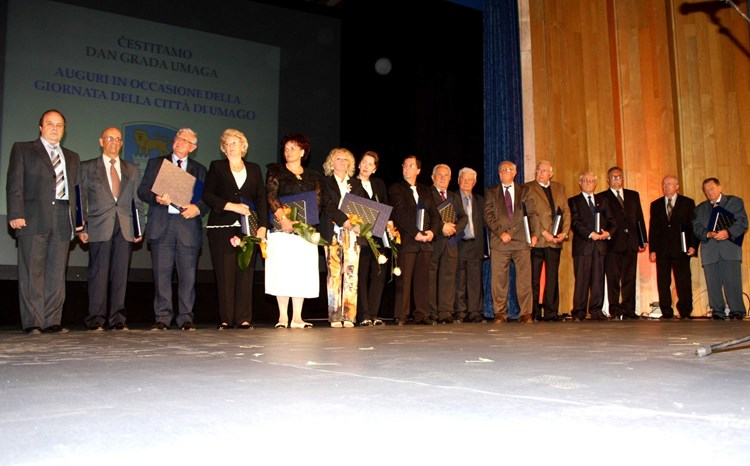 Dobitnici nagrada Grada Umaga (M. GAVRAN)