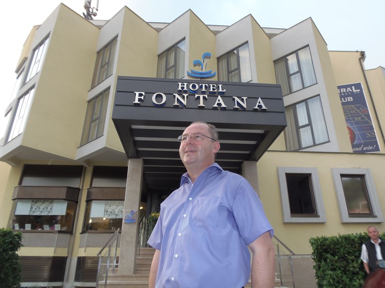 Vlasnik buzetskog hotela Fontana Mladen Merlić