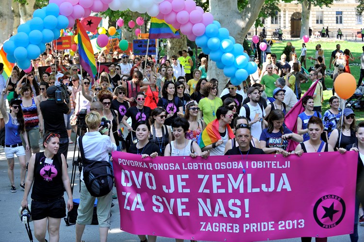 S ovogodišnjeg Zagreb Pridea (B. KONJEVIĆ/CROPIX)