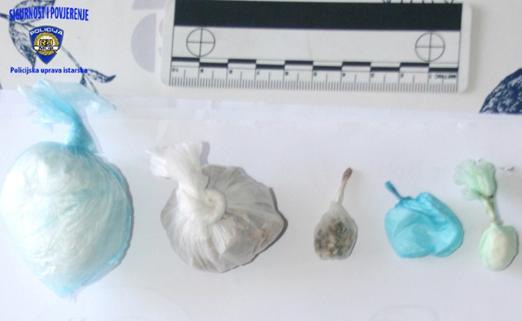 Policija sumnja da je drogu Puljanin namjeravao preprodavati (PU istarska)