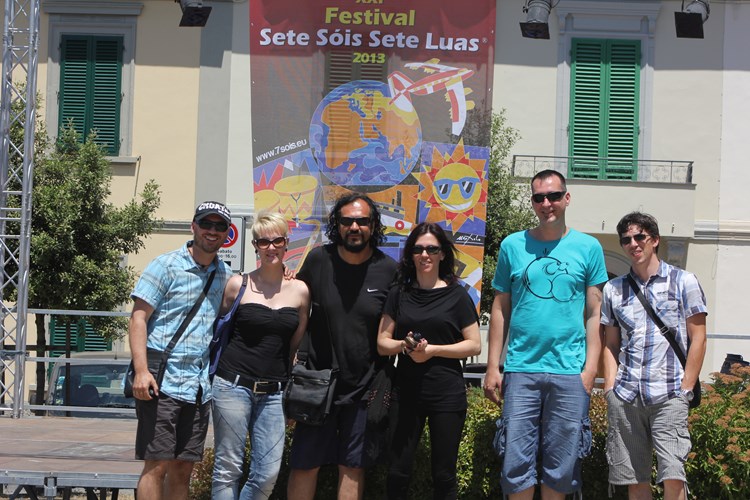Grupa Indivia u gradu Montelupo Fiorentino u Toscani
