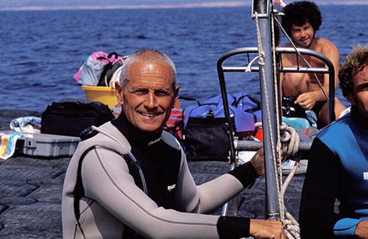 Enzo Maiorca, vlasnik 13 svjetskih rekorda u ronjenju na dan, nedavno je boravio u Rovinju