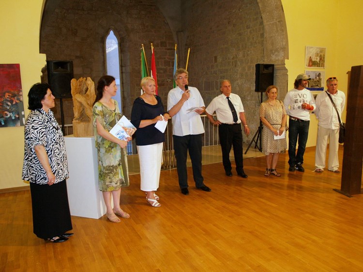 Otvorenje izložbe udruge Syrlin u Istarskoj sabornici