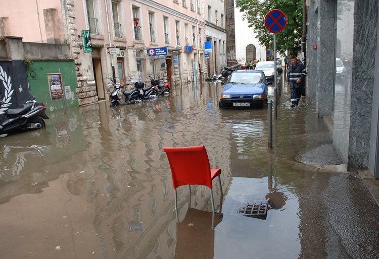 I tijekom zadnje jake kiše krajem kolovoza Ciscuttijeva je bila poplavljena