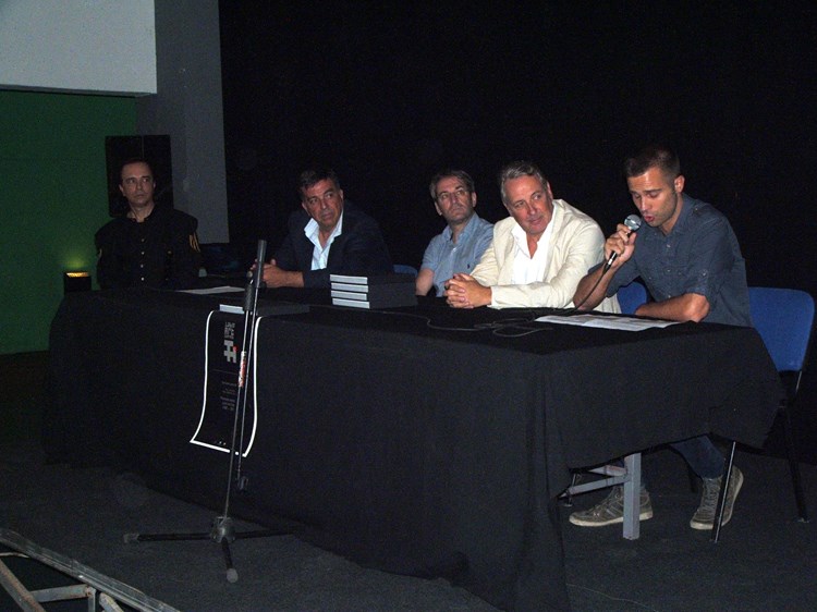 Dean Zahtila, Tulio Demetlika, Vladimir Torbica, Branko Franceschi i Viktor Zahtila (R. SELAN)