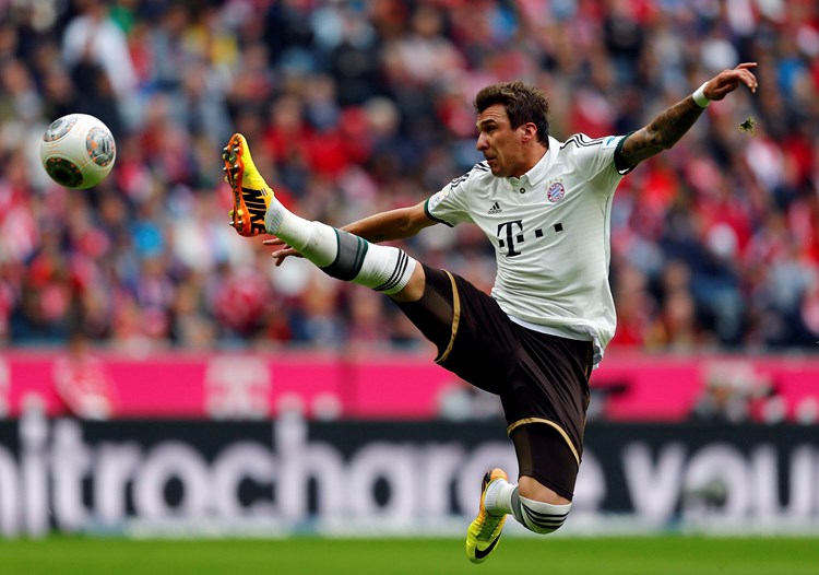 Mario Mandžukić, Bayern (Foto Reuters)