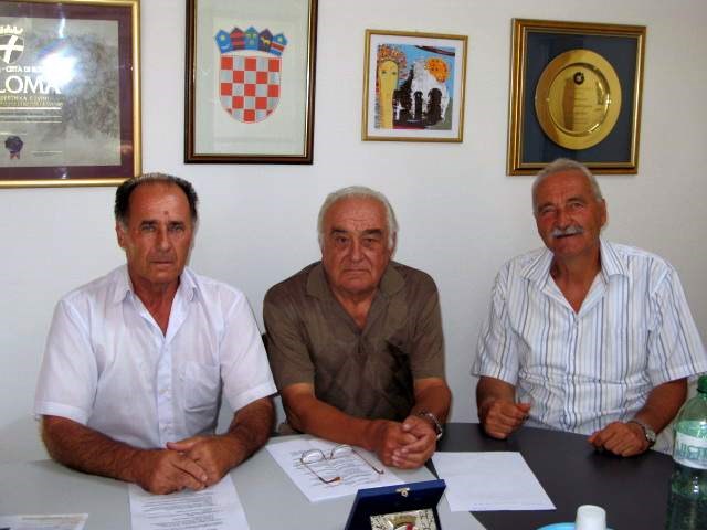 Drago Pulić, Romeo Matošević, Miroslav Kos (N. O. R.)