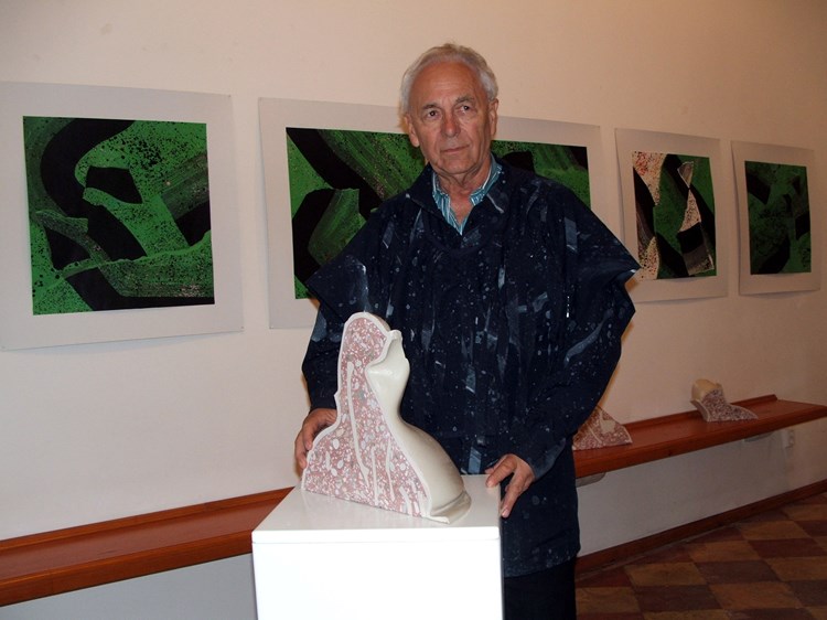 Hanibal Salvaro u galeriji Alvona (R. SELAN)