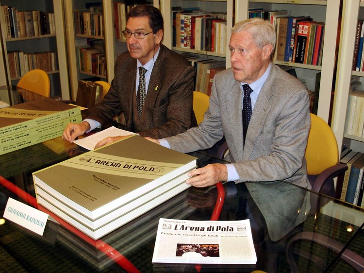 Izdanje su predstavili Silvio Mazzaroli i Giovanni Radossi (A. POKRAJAC)