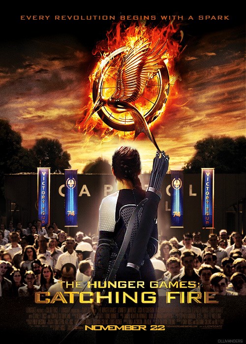 Plakat za film 'Igre gladi: Plamen'