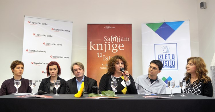 S konferencije za novinare 19. sajma knjige u Istri (N. LAZAREVIĆ)