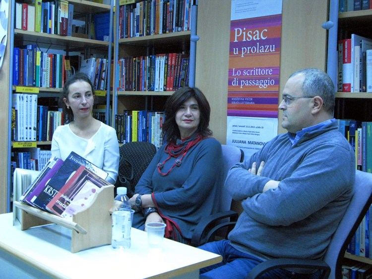 Melita Jurkota, Julijana Matanović i Zoran Miljković (N. O. R.)