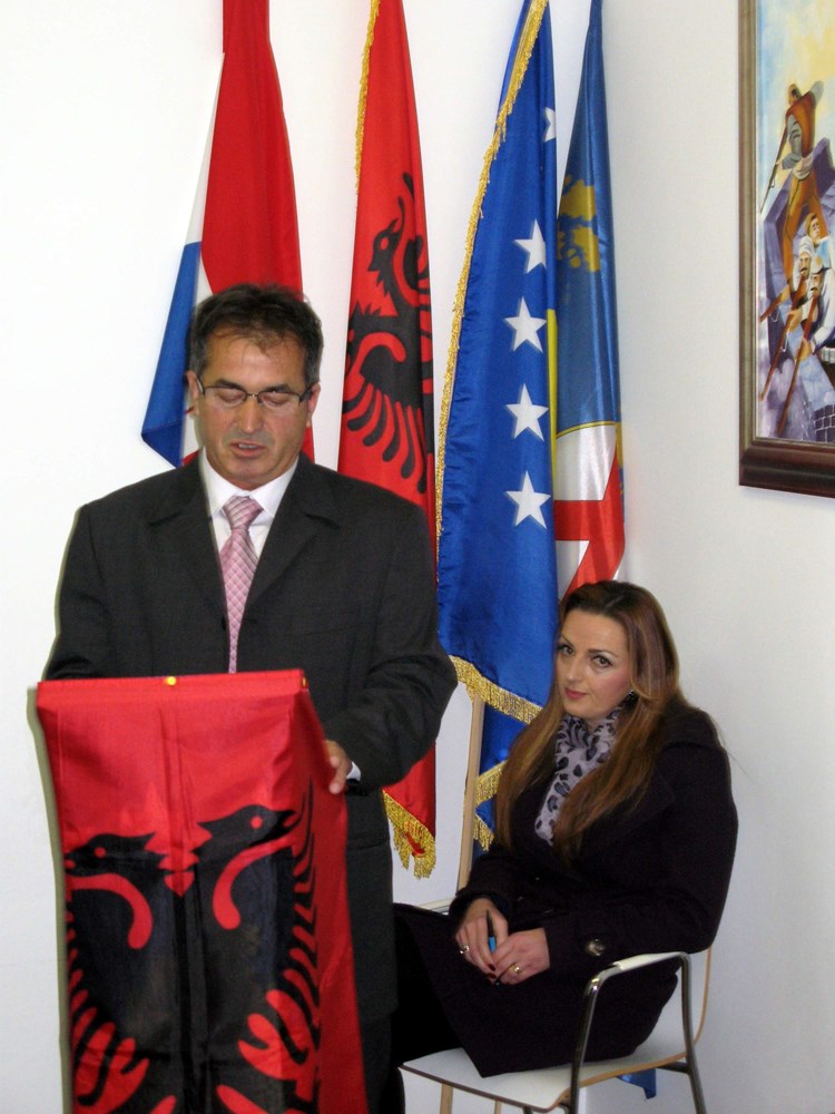 Abedin Ramadani, predsjednik Vijeća Albanaca grada Rovinja (N. O. R.)